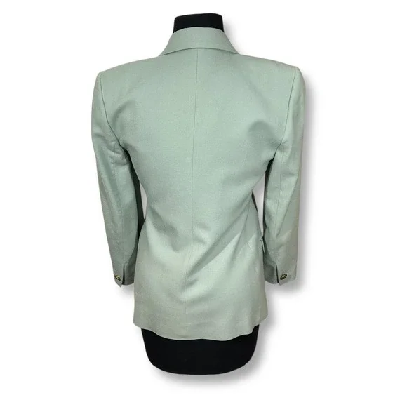 EUC Vintage Talbots Blazer Jacket Career Office Button Front Petite Size 2P - Picture 2 of 10